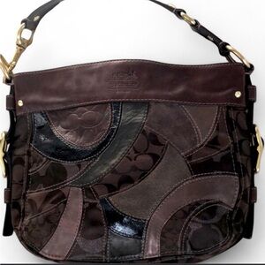 Coach Zoe Patchwork Hobo Bag